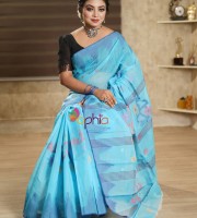 Monipuri Halfsilk Saree ST-224