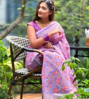 Halfsilk Saree With Blouse 4317