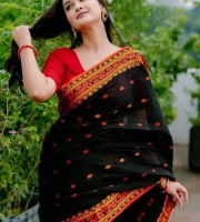 Trendy New Half Silk Saree-OP-969