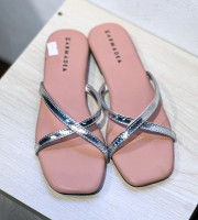 Fiona Cross Style Flat Sandal-AS-608-S